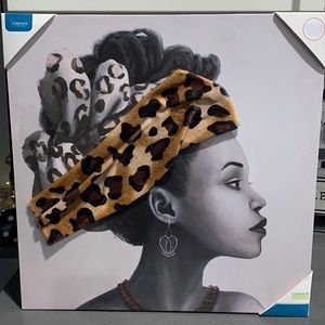 Beautiful  ♥️ Canvas with Fabric Wrap